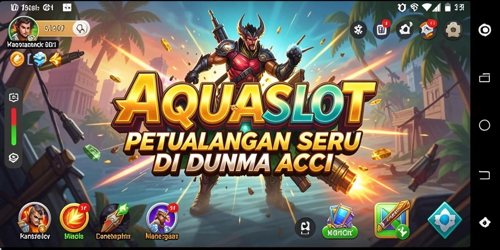Tampilan gameplay Action yang mendebarkan dan penuh tantangan.