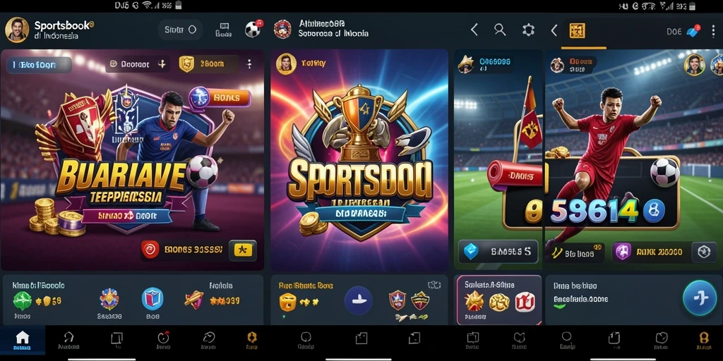 Tampilan menarik dari gameplay D06 dalam taruhan olahraga.