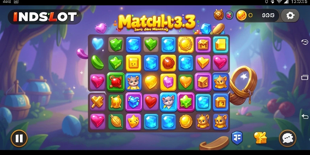 Screenshot gameplay INDSLOT yang menarik dan penuh warna.