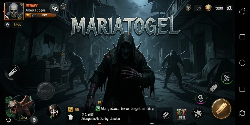 Tangkapan layar menampilkan momen menegangkan dalam gameplay MARIATOGEL.