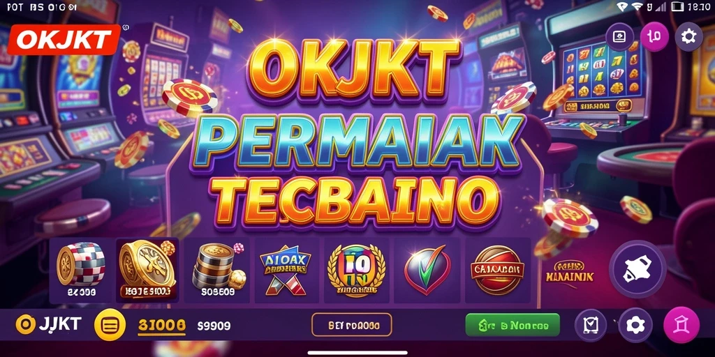 Tampilan menarik dari gameplay Slot OKJKT yang penuh keseruan.