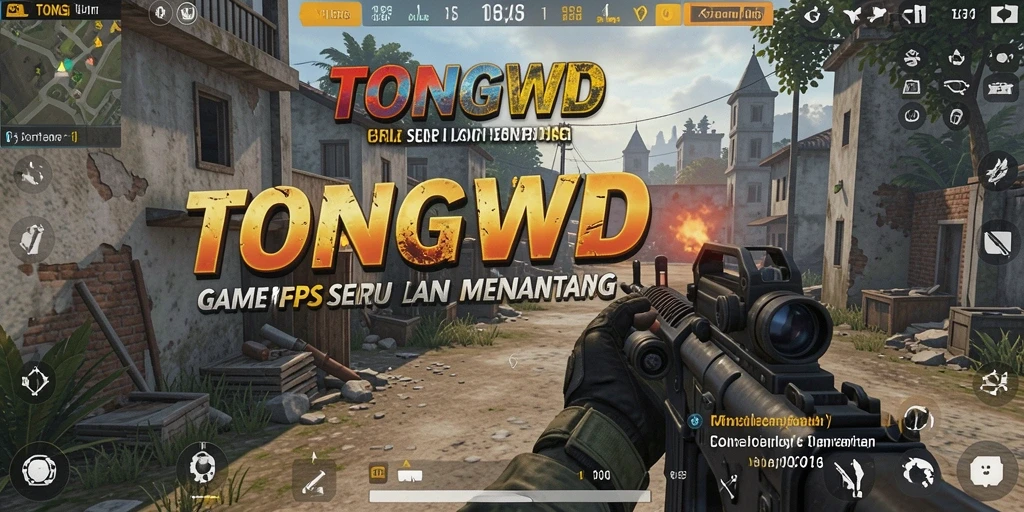 Tampilan gameplay TONGWD yang seru dan mendebarkan.