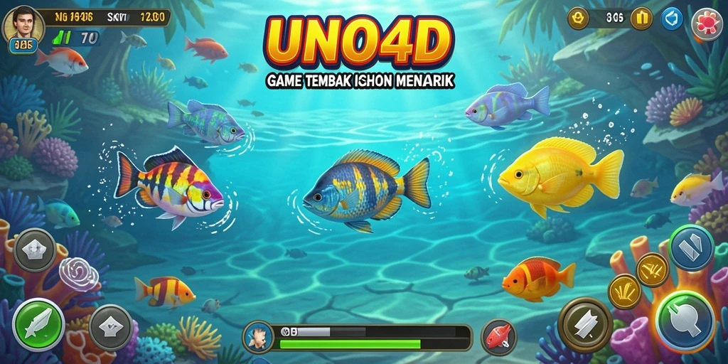 Screenshot gameplay Tembak Ikan yang seru dan menantang.